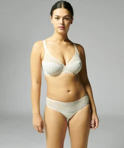 Simone Pérèle Bh'er<383 POUDRE - Delice Plunge Full Cup