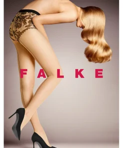 Falke Strømpebukser/ Leggings|Sexet Lingeri<4343 POW/BLACK - Sheer Lady Tights