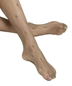 Falke Selvsiddende/ Overknee<4169 POWDER - Lingerie Dot STU Stay Ups