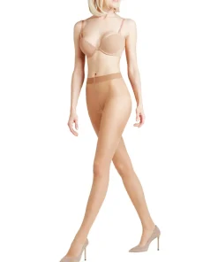 Falke Strømpebukser/ Leggings<4169 POWDER - Seidenglatt 15 TI Tights