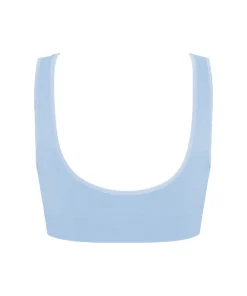 Missya Undertøj|Bh'er<047 POWDER BLUE - Lucia Bra Top Widestraps Solid