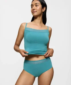 Triumph Trusser<1597 QUIET TURQUOISE - Feel Of Modal Midi Trusse