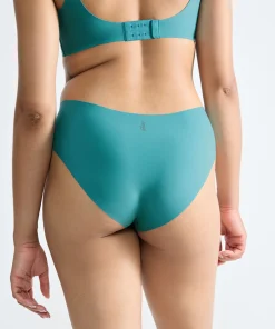 Sloggi Undertøj|Trusser<1597 QUIET TURQUOISE - Zero Feel 2.0 High Leg