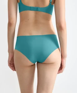 Sloggi Undertøj|Trusser<1597 QUIET TURQUOISE - Zero Feel Hipster