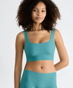 Sloggi Undertøj|Bh'er<1597 QUIET TURQUOISE - ZERO Feel Feel 2.0 Top