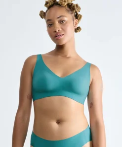 Sloggi Undertøj|Bh'er<1597 QUIET TURQUOISE - Zero Feel N Top