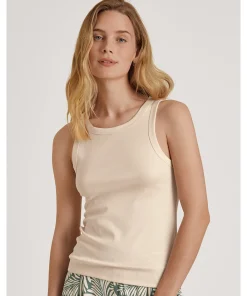 Calida Undertøj<891 QUILL CREME - Favourites Sun Shirt Sleeveless