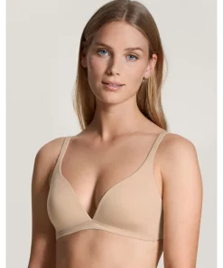 Calida Bh'er<160 ROSE TEINT - Eco Sense Xtra Padded Bra