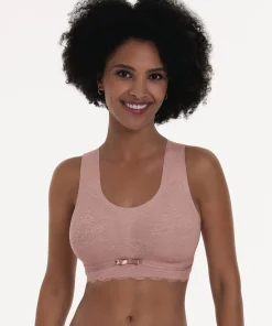 Anita Bh'er<596 ROSEWOOD - Essential Lace Bralette