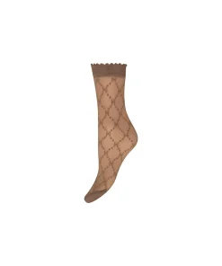 Hype The Detail Ankelstrømper/ Sokker<4355 SAND - Socks Logo 25 D