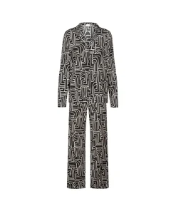 Mey Top/ Loungeshirt/ Pyjamas|Pyjamas/ Loungewear<1209 SANDCASTLE - Lovestory Pyjama Full Length