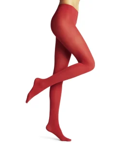 Falke Strømpebukser/ Leggings<8228 SCARLET - Pure Matt 50 TI Tights