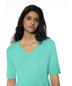 Mey Top/ Loungeshirt/ Pyjamas<1258 SEAFOAM - Lovestory T-Shirt