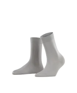 Falke Ankelstrømper/ Sokker<3290 SILVER - Cotton Touch SO Socks