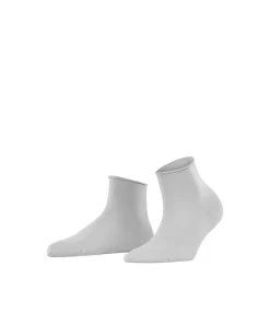 Falke Footies/ Sneaker-strømpe<3290 SILVER - Cotton Touch SSO Socks
