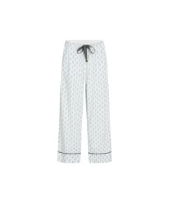 CCDK Copenhagen Shorts/ Loungepants<1016 SNOW WHITE AOP - Nicola Pants