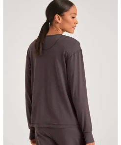 Calida Top/ Loungeshirt/ Pyjamas<327 SOFT TAUPE - DSW Warming Shirt Long-Sleeve