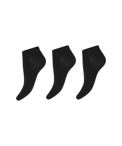 Decoy Footies/ Sneaker-strømpe<1100 SORT - Sneaker Socks Bamboo 3Pk