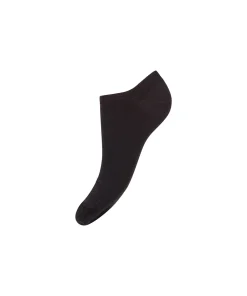 Decoy Footies/ Sneaker-strømpe<1100 SORT - Sneaker Thin Knit Org.Co