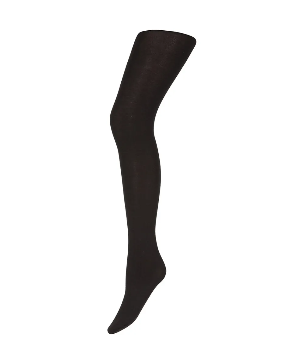 Decoy Strømpebukser/ Leggings<1100 SORT - Tights Merino Wool 100 D