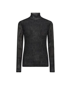 Hype The Detail Top/ Loungeshirt/ Pyjamas|Undertøj<10 SORT - Blouse W/Print