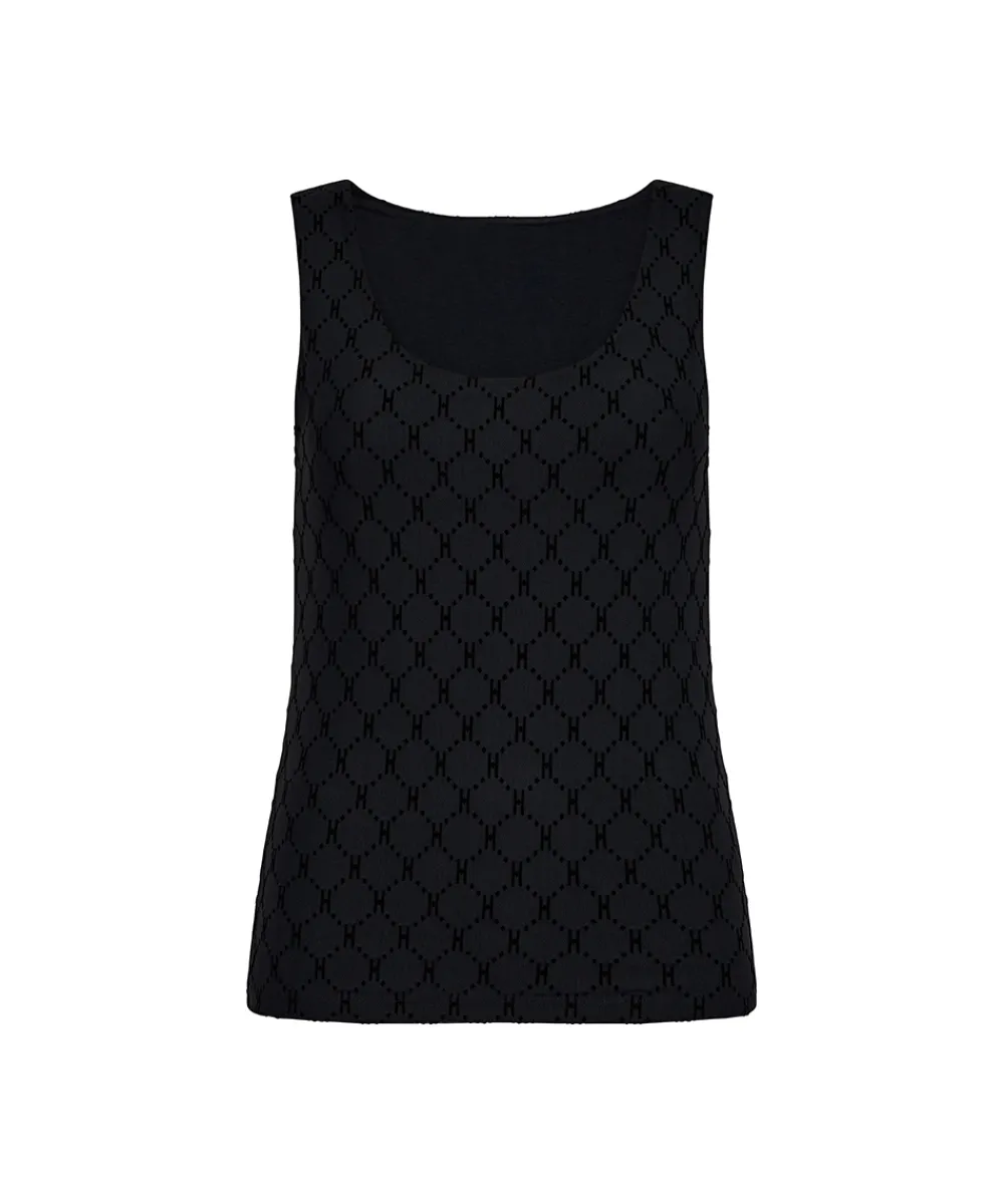 Hype The Detail Undertøj<9 SORT - Mesh Top