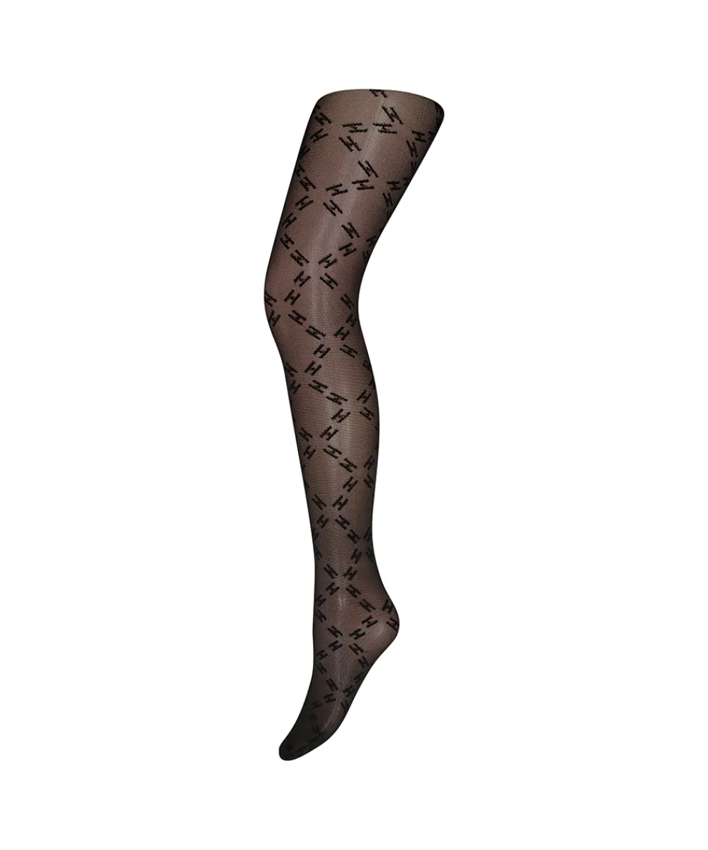 Hype The Detail Strømpebukser/ Leggings<1100 SORT - Lace 40 Den Tights
