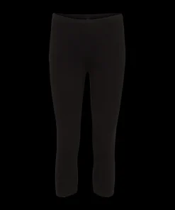 Decoy Strømpebukser/ Leggings<1100 SORT - Viscose Stretch Capri