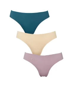 Missya Trusser<031 SPURCED UP GREEN - Seamless String 3-pack