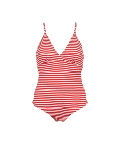 Missya Badedragter<502 SUMMER RED - Ibiza Swimsuit Jacquard