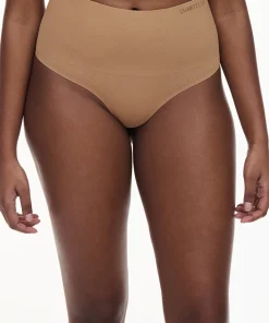 Chantelle Shapewear|Trusser<040 TERRACOTTA - Smooth Comfort High Waist Thong