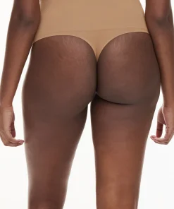 Chantelle Shapewear|Trusser<040 TERRACOTTA - Smooth Comfort High Waist Thong