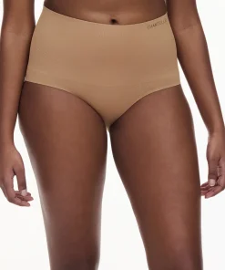 Chantelle Shapewear|Trusser<040 TERRACOTTA - Smooth Comfort Hight-waisted Full Brief