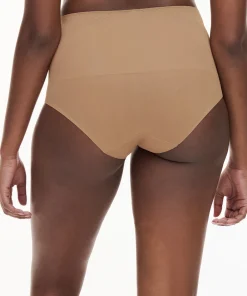 Chantelle Shapewear|Trusser<040 TERRACOTTA - Smooth Comfort Hight-waisted Full Brief