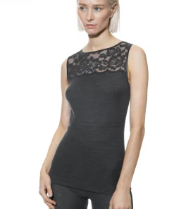 Mey Undertøj<515 THUNDER GREY - Wool Top