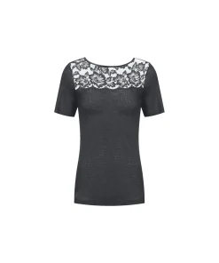 Mey Undertøj<515 THUNDER GREY - Wool T-shirt