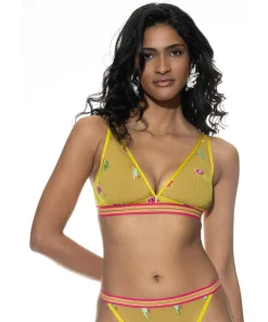 Mey Bh'er<1229 TROPICAL ISLAND - Poetry Triangle Bra