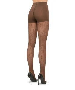 Wolford Strømpebukser/ Leggings<4850 UMBER - Control Dots Strømpebukser/Leggings