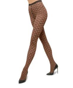 Wolford Strømpebukser/ Leggings<4850 UMBER - Monogram Tights
