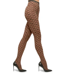 Wolford Strømpebukser/ Leggings<4850 UMBER - Monogram Tights