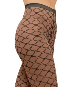 Wolford Strømpebukser/ Leggings<4850 UMBER - Monogram Tights