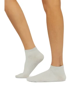 Wolford Footies/ Sneaker-strømpe<9957 UMBER/BIRCH - Shiny Sneaker Sock