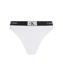 Calvin Klein Trusser<100 WHITE - 1996 Cotton Highwaist Brazilian