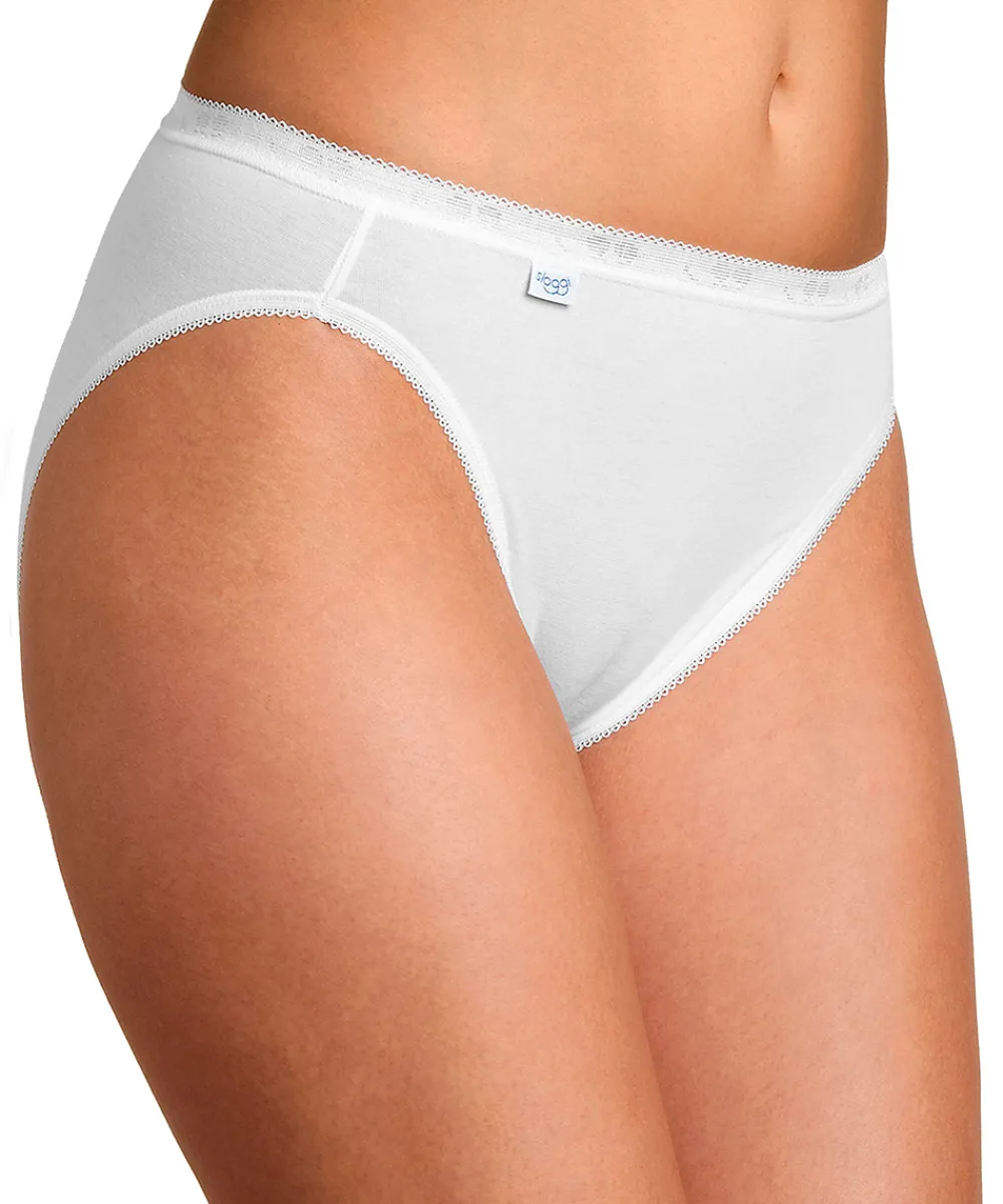 Sloggi Trusser<0003 WHITE - Basic+ Hikini / Tai