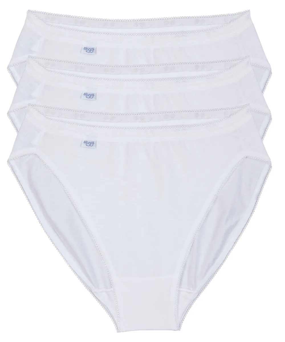 Sloggi Trusser<0003 WHITE - Basic+ Hikini / Tai