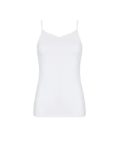 Femilet Undertøj<010 WHITE - Basic Lace Shirt