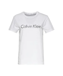 Calvin Klein Top/ Loungeshirt/ Pyjamas|Pyjamas/ Loungewear<100 WHITE - Comfort Cotton S/S T-Shirts