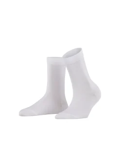 Falke Ankelstrømper/ Sokker<2000 WHITE - Cotton Touch SO Socks