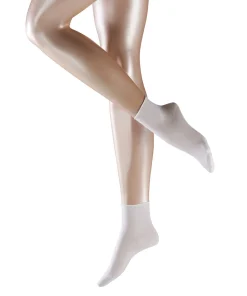 Falke Ankelstrømper/ Sokker<2009 WHITE - Cotton Touch SSO Fine Knit Socks