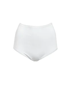 Femilet Trusser<010 WHITE - Debbie Midi Brief Pack